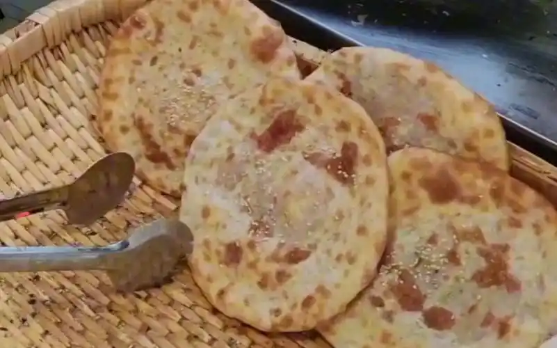 淄博博山肉烧饼喷喷香