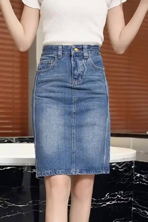 > 牛仔短裙
