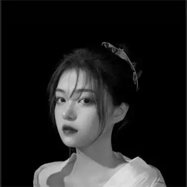 黑白女头像伤感高冷丧系图片