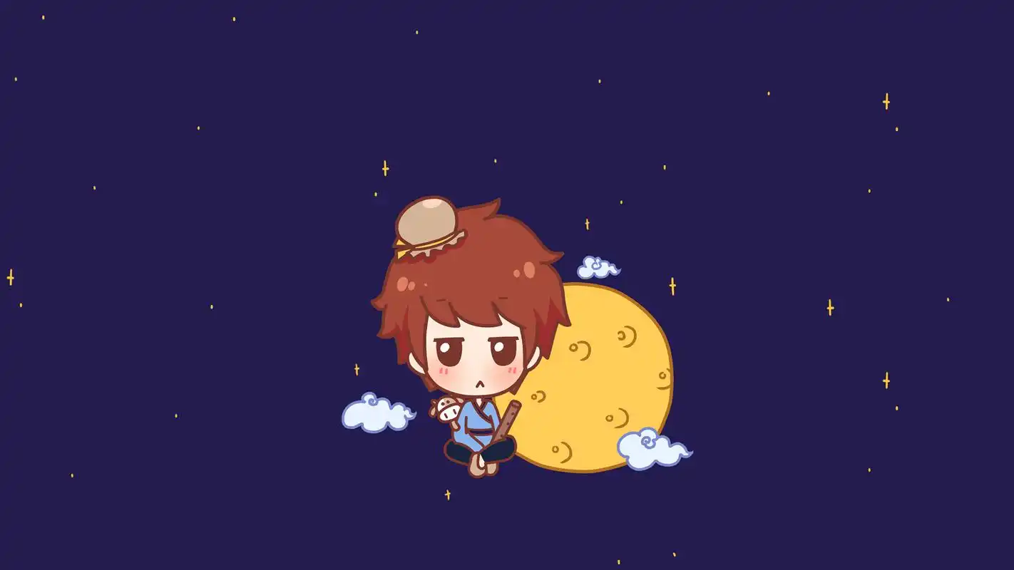 好看的简约风格手绘卡通高清图片电脑桌面壁纸第一辑