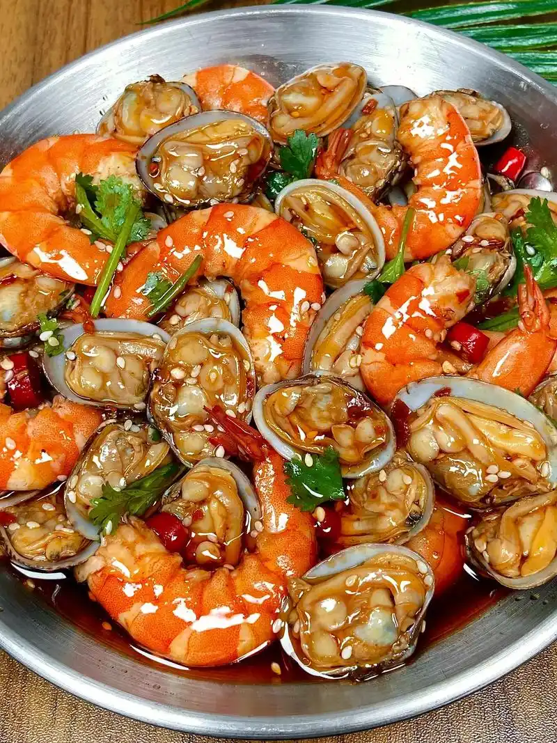 捞汁小海鲜-低卡低脂.配方:蒜末 小米辣 - 抖音