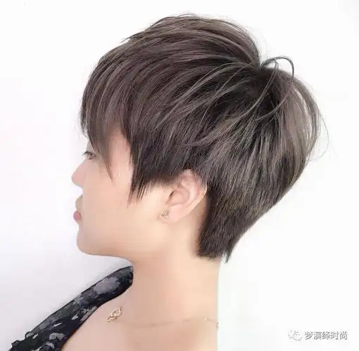 2020流行"剃后脖"短发