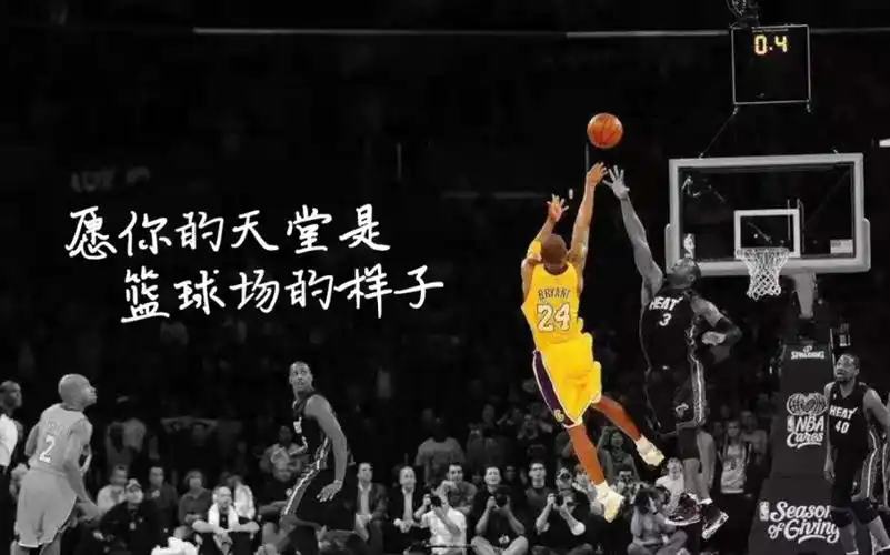 怀念科比,愿你的天堂是篮球场的样子