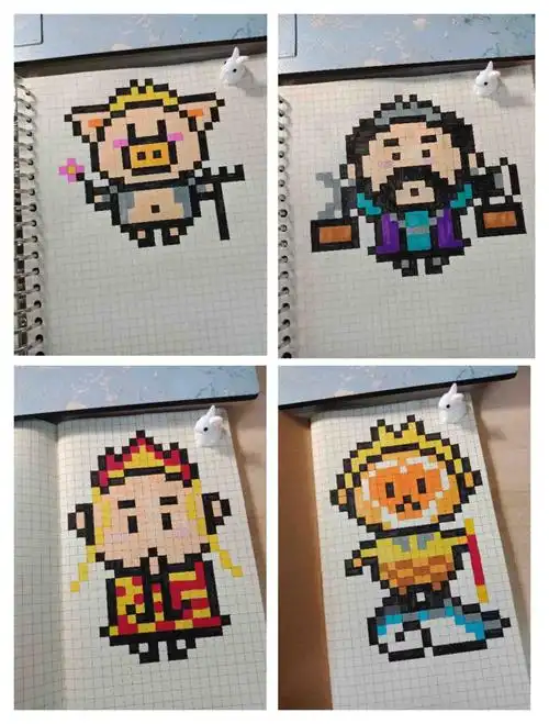 我听说你们喜欢马赛克像素画送给你们