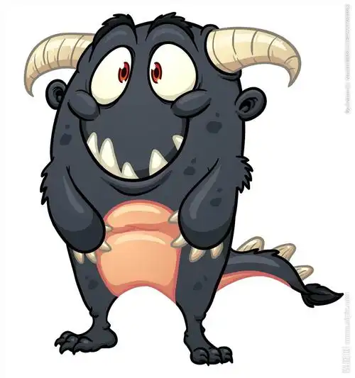 卡通怪兽图片