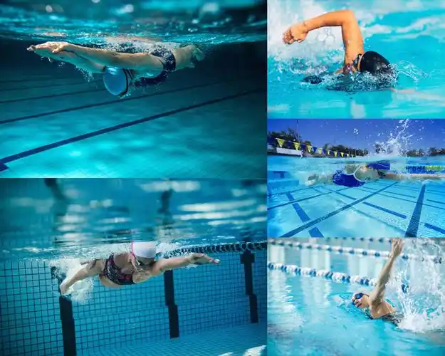 游泳运动人物摄影高清图片