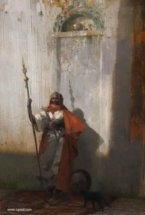 中世纪角色场景插画欣赏