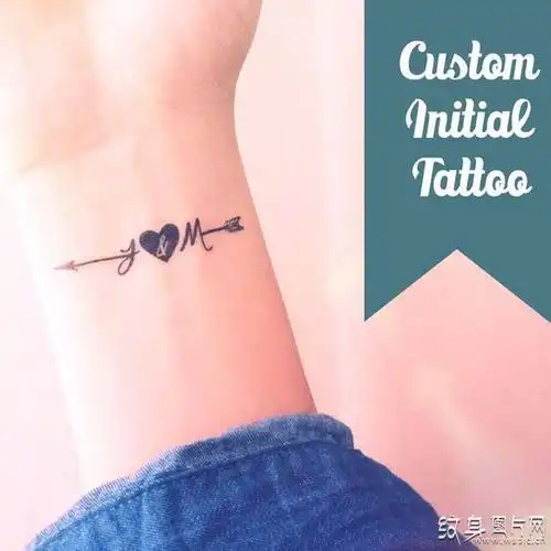 一箭穿心纹身图案欣赏是代表悲伤还是象征爱情