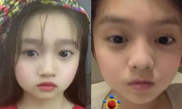 最近火了鹿晗关晓彤的"宝宝滤镜",可爱值满分,90后装嫩神器