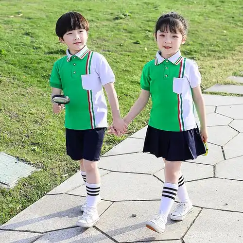 校服儿童夏季小学生套装幼儿园园夏装短袖学生班服校服