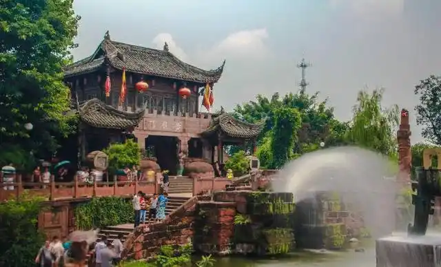 四川最美四大古镇,古镇中的清流