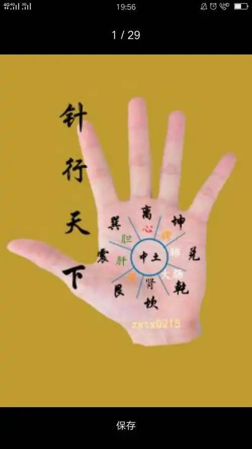 中医经络五行八卦图