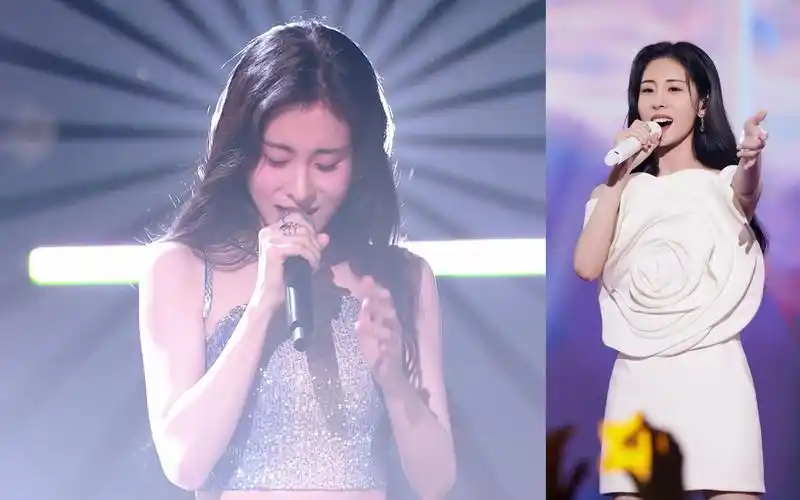 张碧晨《光的方向》舞台好燃,氛围感直接拉满,天籁嗓音开口跪!