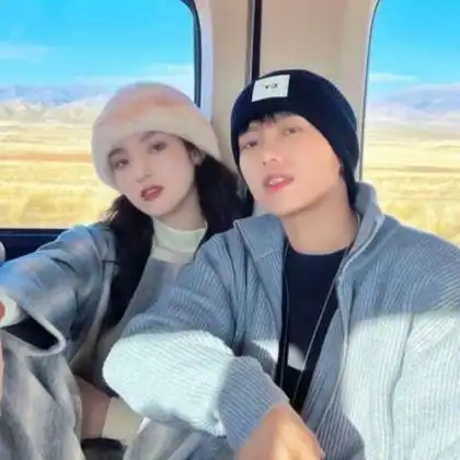 治愈系情头真人,高清唯美治愈系情侣头像一左一右图片_真人情侣头像