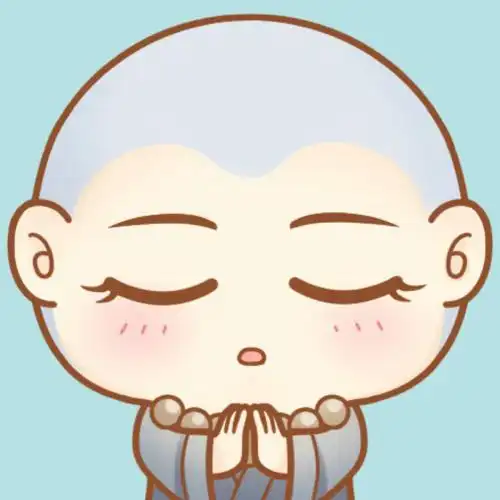 郭斯特作品给我来个小和尚萌萌哒头像小头像