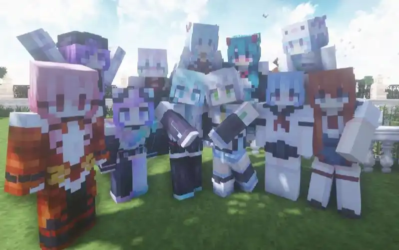 20款好看可爱的女生mc皮肤推荐!(看简介)