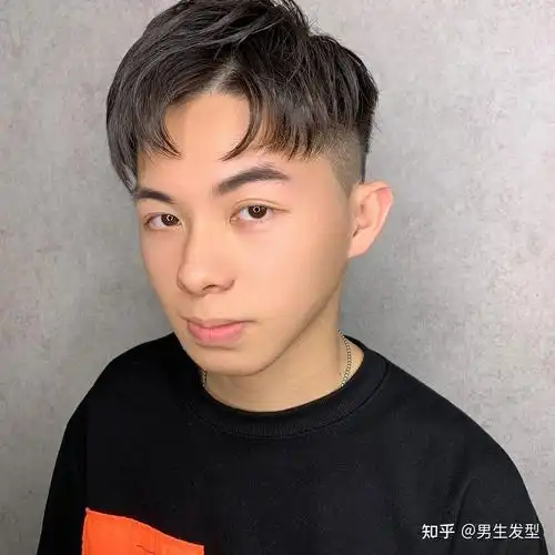 look3:括号刘海发型 两边铲光