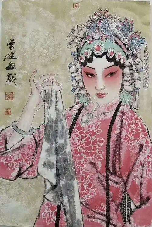 梁健戏曲人物保真销售 - 美篇