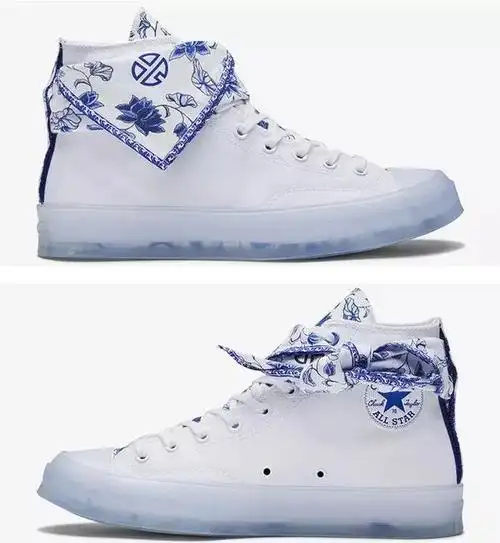 张艺兴x conversek匡威chuck 70联名帆布鞋