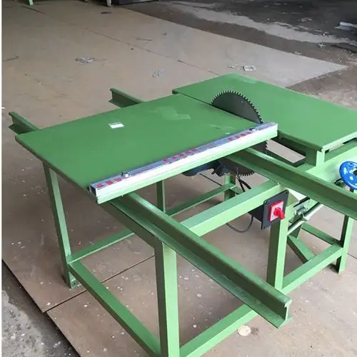 定制推台锯 全新手动环保木工简易台锯 厂家直销木工机械推台锯图片