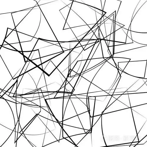 线条抽象图案