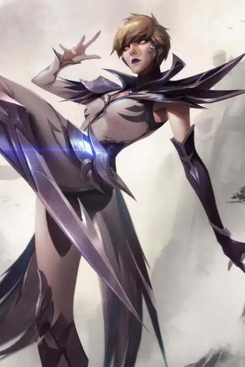 s8英雄联盟ig的冠军皮肤青钢影卡密尔打野ning签名原画