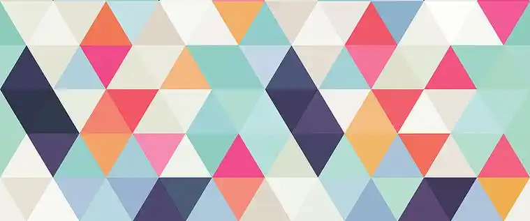 五彩三角背景素材图片-五彩三角背景图片下载-觅元素