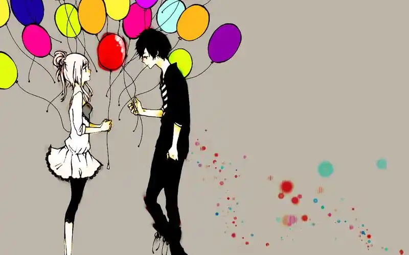 女生男生情侣桌面背景图片_非主流壁纸_墨鱼部落格