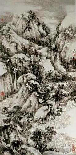 汪家芳的墨气弥漫,疏朗清秀的山水画赏析