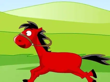 "的称号一年前,小白马和小红马开始准备,他们同意一起练习长跑.