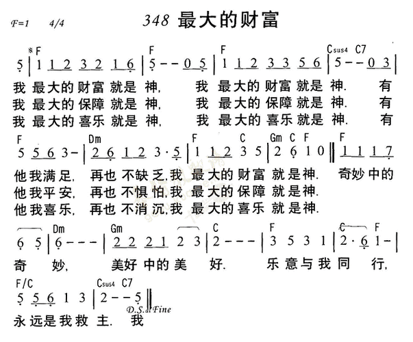 南窗听雨(编辑)查看更多>>(348最大的财富) / 南窗听雨编辑相关歌谱