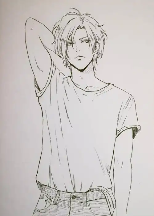 教程怎样画帅气男子专业漫画教程