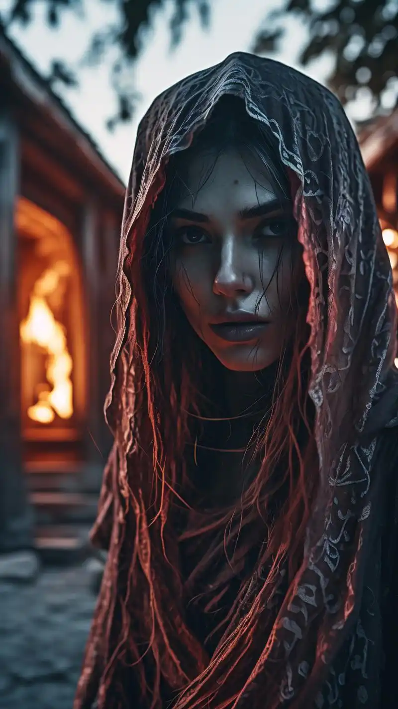 97神秘女鬼壁纸,惊悚又迷人92 如果你喜欢神秘,惊悚的元素,那么这