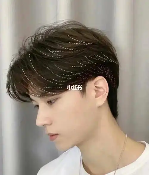 男生都适合的发型韩式微分纹理