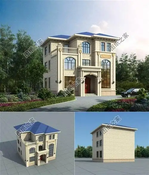 农村小别墅120平方二层半,城里人一看羡慕坏了,现在建房不愁了