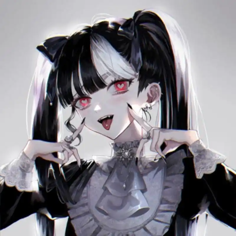 暗黑系二次元女头78