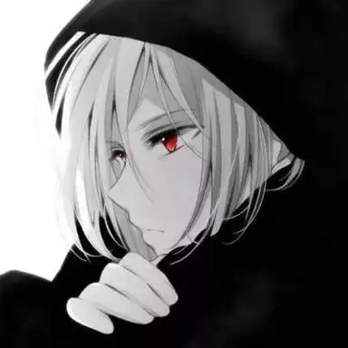 二次元男生暗黑头像高清黑白系列的男生炫酷暗黑头像图片