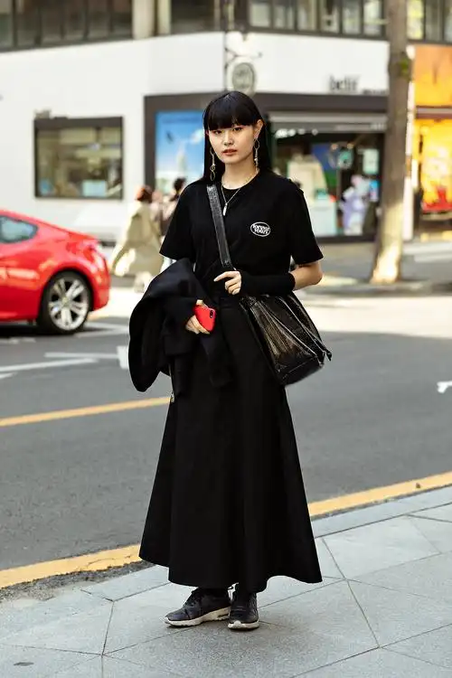 2019年4月春天首尔女装街头风格 #首尔街拍精选