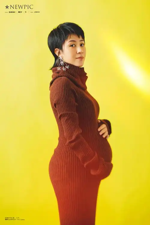 马丽最美孕期写真曝光网友准妈妈母爱十足