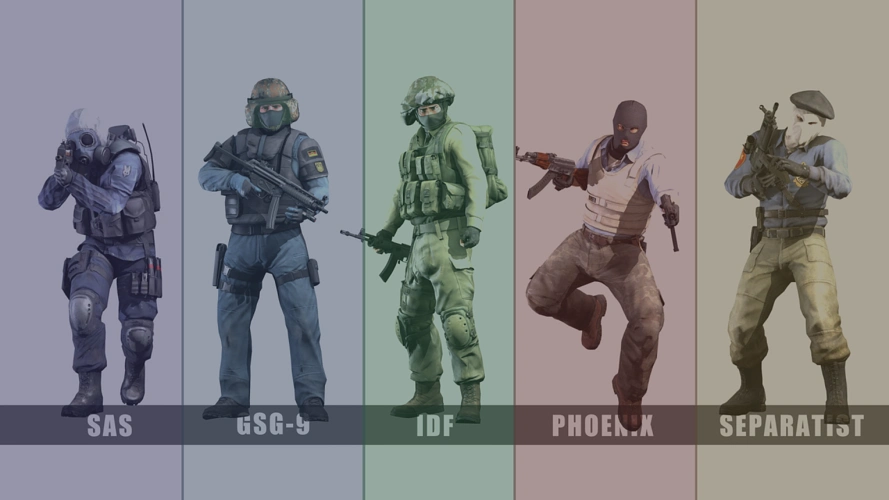 csgo游戏角色mbe风格设计