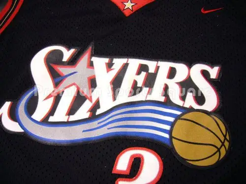 球迷版76人艾佛逊客场绝版球衣 nba sixers iverson jersey l