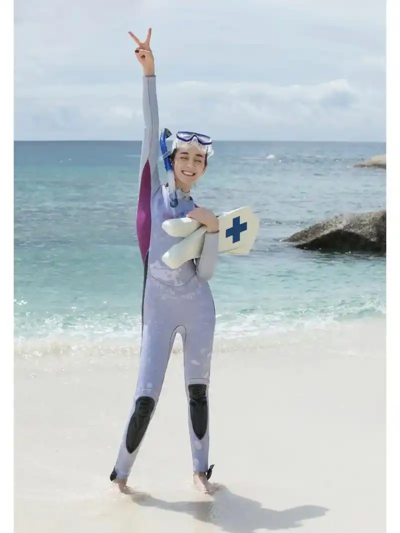 从2018年的漫游潜水到现在的花儿与少年的潜水,热巴真的很勇敢啊