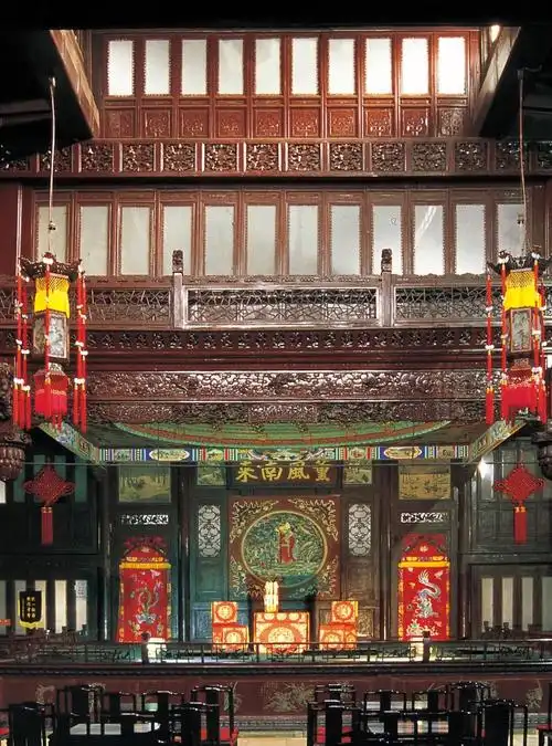 中国规模最大的民间室内大戏楼——天津广东会馆