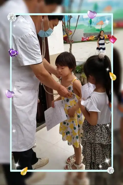 健康体检,快乐成长――宝宝乐幼儿园幼儿体检报道