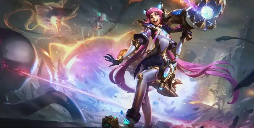 锐雯兔女郎20上线女枪t2级皮肤幻灵战队登场