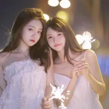 闺蜜半身仙女裙头像