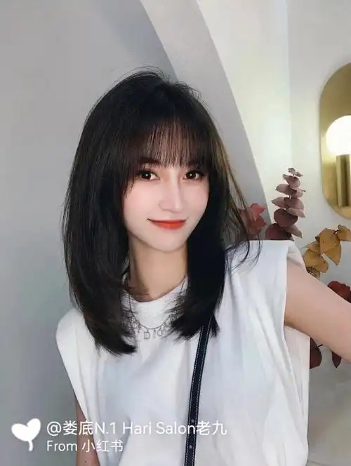 少女感齐肩空气锁骨发太好看了吧