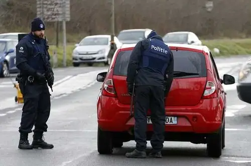 比利时警察 新华社图