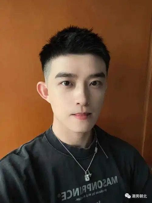 2023男生"短发"流行发型,剪好这3款露额造型,帅气不邋遢|头型|飞机头