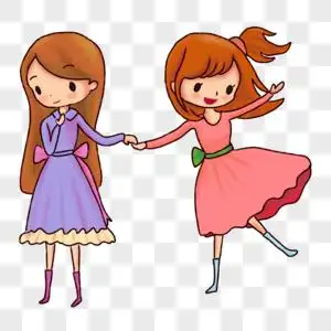 姐妹俩高清图片友谊带领相信姐妹亲手牵着兄弟的妹高清图片兄弟姐妹坐